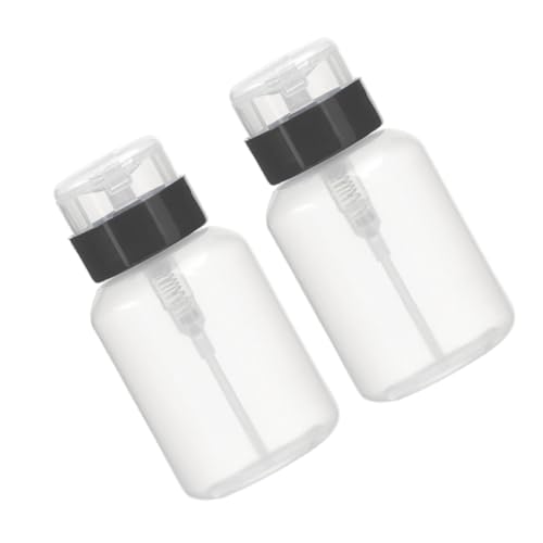 Beatifufu Makeup Remover Pump Dispenser Liquid Storage Bottle Push down Mechanism