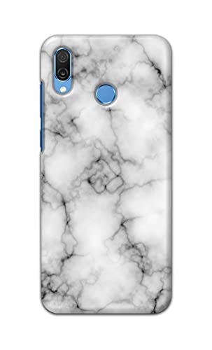 Image of Light White Marble Texture Natural Pattern Hard Back Case Cover for Honor Play, COR-AL10, COR-L29, COR-L09 Back Cover -(J5) VNS2230