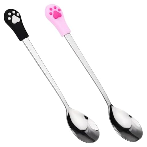 Stainless Steel Pet Food Spoon Set Cover