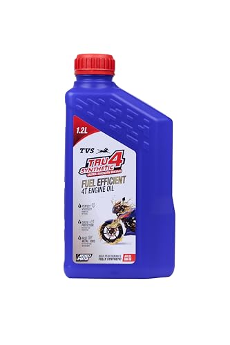 Image of TVS TRU4 Synthetic Engine OIl 1.2 Ltr, 10W30, API SL and JASO MA2,HIGH PERFORMANCE FULLY SYNTHETIC FUEL EFFICIENT ENGINE OIL