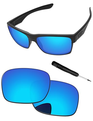 Image of Replacement Lenses & Screwdriver for Oakley TwoFace OO9189 Sunglass - Precision Fit, UV Block & Impact Resistant