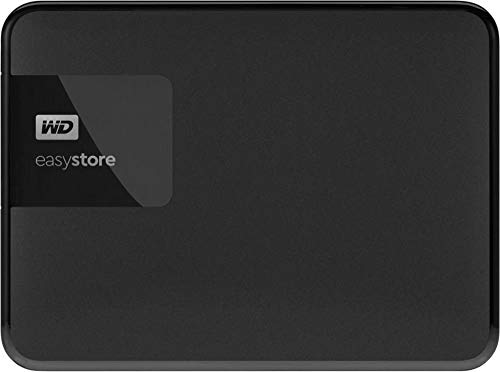 Image of WD Easystore 1TB External USB 3.0 Portable Hard Drive - Black WDBDNK0010BBK-WESN
