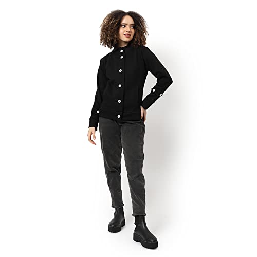 Image of PINACOLADA Women's Puffer Regular Fit Bomber Jacket For Winter Wear | Standing Collar | Full Sleeve | Zipper | Casual Jacket For Woman & Girl | Western Stylish Jacket For Women