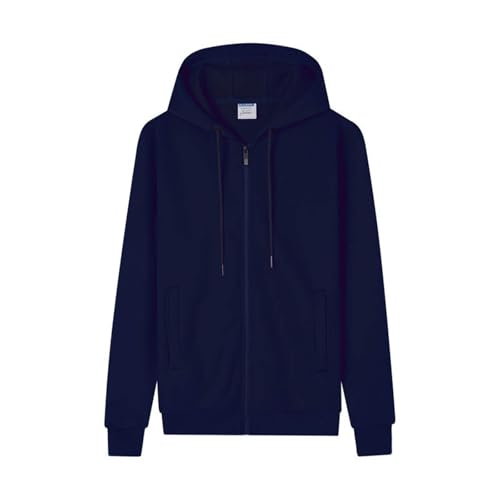 Xiaojmake Men's Zip Up Athletic Hoodies Slim Fit Long Sleeve Fleece Hooded Sweatshirts Pullover Lightweight With Pockets