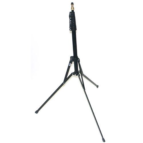 Section Light Stand Bogen 3373 - 5 Section Light Stand with Retractable Legs (Black ...