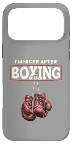 I'm Nicer After Boxing Funny Fitness `x[VfUC X}zP[X iPhone 17 Pro Max p
