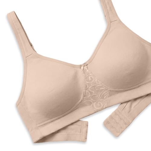 Image of Kalyani Chase Double Layered Cups Center Lace Full Coverage Seamless Bra