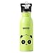 Rainnao Bouteille d'eau en Acier Inoxydable Isotherme sans BPA Réutilisable Thermos Gourde Sport with Bouchon Sport pour l'École et Le Sport - 500ml