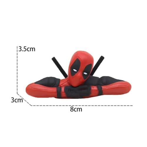 Image of Blue Aura Superhero Action Figure Length- 8cm PVC Collectible Multicolour Figurine | DDPL Join Hands