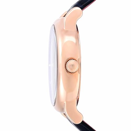 Emporio Armani Herrenuhr 3-Zeiger-Werk Datum Edelstahl roségoldfarben, AR11135