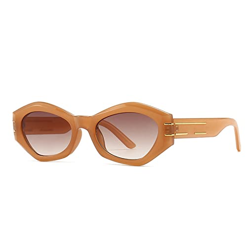 Image of Square Thick Frame Wide Leg Sunglasses Women Retro Beach Sunglasses Men Hip Hop Party Sun Glasses UV400