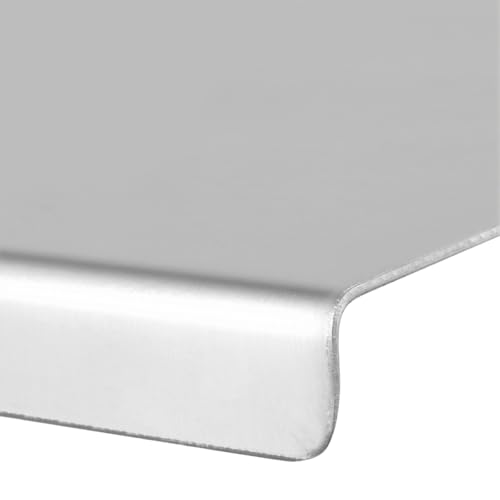 Tabla de Cortar Rectangular de Acero Inoxidable Set 2 miniatura 3