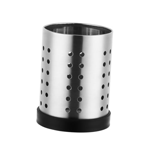 HYTROVE ステンレス製水切り箸立て 多機能カトラリースタンド 取り外し可能ベース付き キッチン用調理器具整理 プ卓上収納器