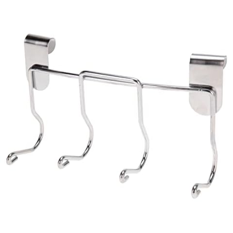 OrionMart BBQ Grill Charcoal Tool Holder with 4 Hooks - Small, Handy and Universal Design - Create more space on the table Cover