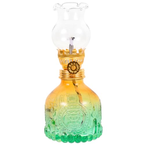 Lampada a lanterna a cherosene: perfetta per le persone che amano le lampade a vintage o le lampade a petrolio, è sia pratica che decorativa.