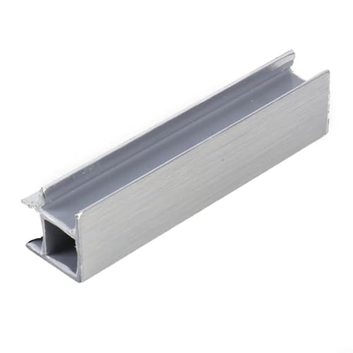 Aprilsunnyzone Conector de base para paneles de cocina 90 ° H 360 ° aluminio plateado zócalo junta junta flexible ángulo adaptador gabinete muebles zócalo (90°-8cm)