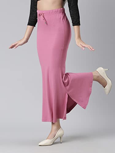 Image of TWIN BIRDS Saree Shapewear for Women | Super Soft Viscose Elastane Saree Petticoat Skirt | Stretchable & Comfortable SareeShaper