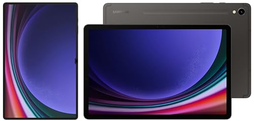 Image of Samsung Galaxy Tab S9 Ultra 36.99 cm (14.6 inch) Dynamic AMOLED 2X Display, RAM 12 GB, ROM 512 GB Expandable, S Pen in-Box, Wi-Fi Tablet, Gray with S9 Ultra Screen Protector, Transparent