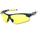 iLumen8 Best Shooting Glasses UV Blacklight Flashlight Yellow Safety Eye Protection See Dog Cat Urine with Amber Black Lights Night Vision Ultraviolet (Yellow, 2 Pair)