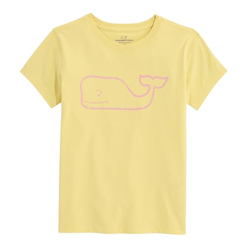 vineyard vines Girls' Vintage Whale Short-Sleeve Tee