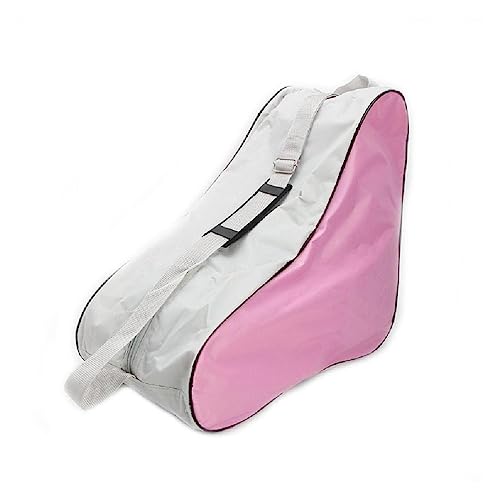 ljhnba Portable Adjustable Shoulder Strap Roller Skating Bag Kids Ice Skate Carry Bag Case