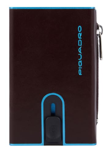 Piquadro Portafoglio Blue Square Mogano - Prodotti Professionali Per Il Lavoro E Il Tempo Libero