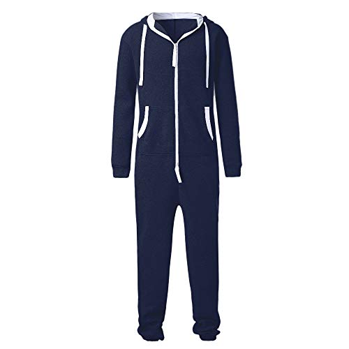Mono Unisex para Hombres Pijama Entero Onesie Prenda de una Pieza Sin...
