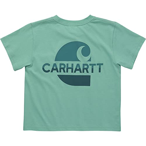 Image of Carhartt Girls Short-Sleeve Logo Stack T-shirtT-Shirt
