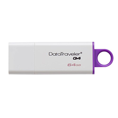 Kingston DataTraveler G4 - DTIG4/64GB Clé USB 3.0 - 64Go - Blanc / Violet