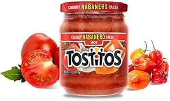 Tostitos Chunky Habanero Hot Salsa, Fully Loaded With Ripe Tomatoes, Jalapeños, Fiery Habanero Peppers and Garlic 439.4g (Product Of USA) From DECADENT - Image 5 thumbnail