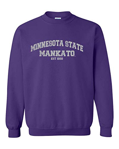 CreateMyTee | Minnesota State Mankato Est 1868 Crewneck Sweatshirt |