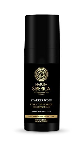 Natura Siberica NS Men Extra tonisierende Gesichtscreme Starker Wolf 50 ml 100 g Cover
