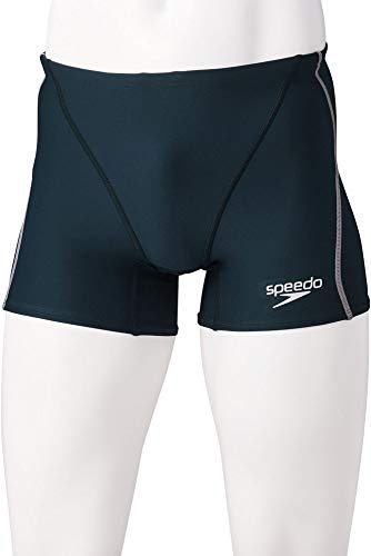 Speedo(スピード) 競泳用トレーニング水着 Touch TurnS Half Box タッチターンズハーフボックス 水泳 メンズ ST51952 ディープティール/シルバー S