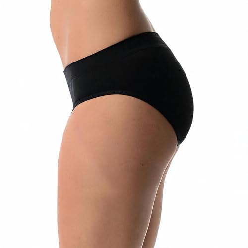 Image of Balanced Tech Moisture Wicking Underwear for Women, Seamless Workout Hipster Brief Bikini Panties