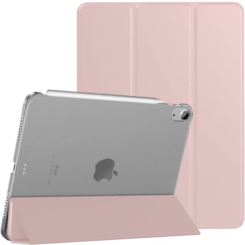 Image of DuraSafe Cases for iPad PRO 11 Inch 1 Gen 2018 [ PRO 11 1st ] MU0T2HN /A MU0Y2HN /A MTXN2HN /A MTXP2HN /A Slim Lightweight Protective PC Dual Angle Stand Cover - Light Pink