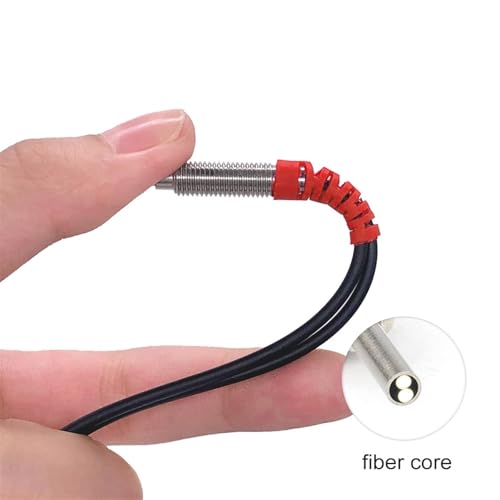 Sensor de fibra óptica para sustituir interruptores fotoeléctricos M6 en maquinaria industrial 4