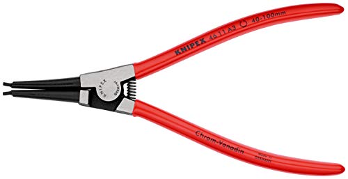 Image of KNIPEX Tools 4611A3 External Straight Retaining Ring Pliers, 8.25-Inch