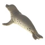 1 x modelo animal B Blesiya Modelo de Animales Oceánicos de Simulación Plástico Juguete Educativo para Niños - Foca Marina