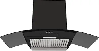 Faber 90 cm 1500 m3/hr Autoclean Kitchen Chimney, 12Yr Warranty on Motor(2Yr Comprehensive),?Autoclean Alarm, Mood L |Made in India(HOOD PRIMUS PLUS ENERGY IN HCSC BK 90,Touch & Gesture Control,Black)
