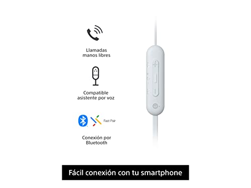 -audifonos-y-bocinas, Wireless audifonos blancos Marca Sony (2)