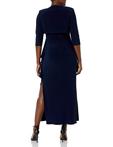 Image of Alex Evenings Women's Empire Waist Bolero Jacket Dress (Petite and Regular Sizes) - Close Out