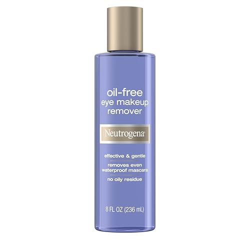 Neutrogena Gentle Oil-Free Eye Makeup Remover & Cleanser for Sensitive Eyes, Dissolves Waterproof...