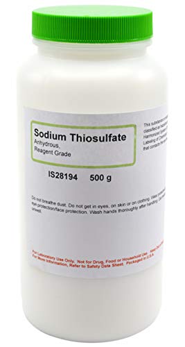 Reagent-Grade Sodium Thiosulfate, Anhydrous, 500g - The Curated Chemical Collection