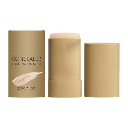 Base de maquillaje en barra para piel,Maquillaje Facial Iluminador - Corrector Facial de Cobertura Total | para Mujeres Esposas Madres Viajeras Novias Bodas Rutina Diaria y Actuaciones y Eventos Espe