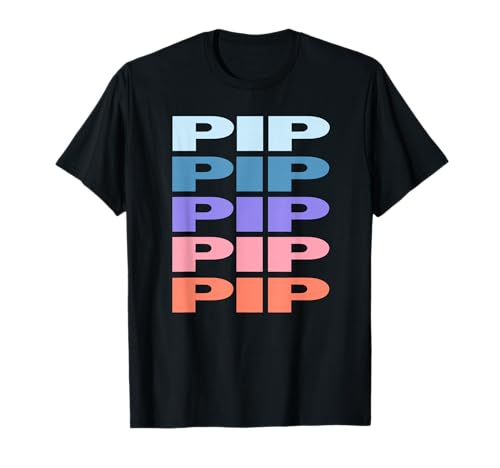 Funny Modern Repeated Text Design Pip TVc