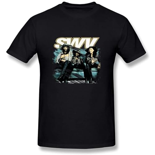 Photo de DOUBLE ORANGE Men's Swv Band T Shirt Black L