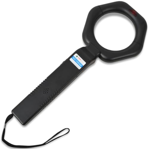 Genérico Detector de Metales de Mano Negro,Economía e Industria,Dispositivos de detección y Cinturones,Detectores de metal-142227