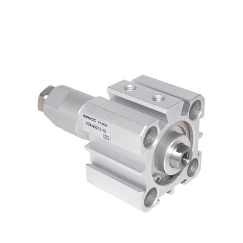Vérin compact SDAJ25 avec bague de réglage en acier renforcé - 7