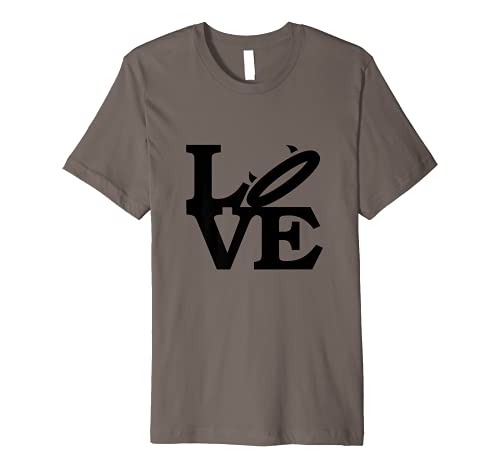 St. Lucifer Spice Co. â€“ Love Statue Logo w/ Halo in Black Premium T-Shirt