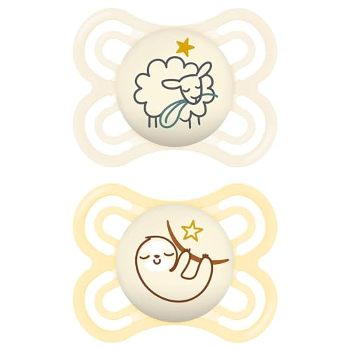 MAM Perfect Night Schnuller im 2er-Set, leuchtend im Dunkeln,...